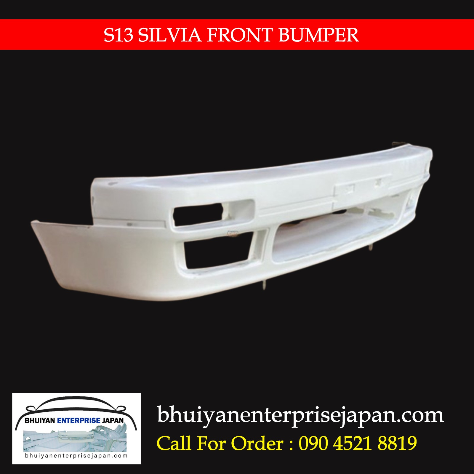 Nissan Silvia S13 Front Bumper – Replacement / Custom Body Kit